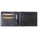 Mens soft wallet with pocket for coins