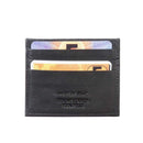 Credit card holder with transparent window