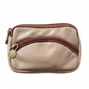 Soft coin purse with zip