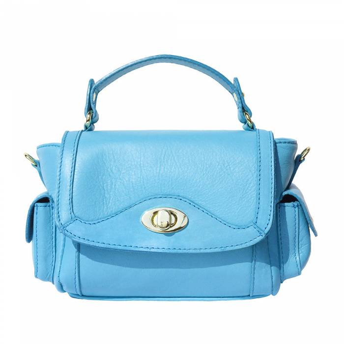 Small handbag with two side pockets