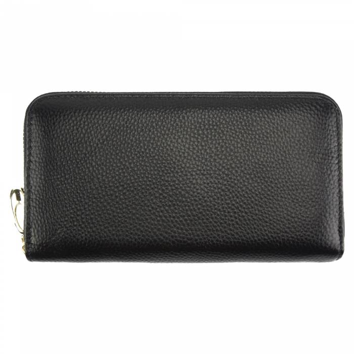 ZIPPY D Wallet in cow leather